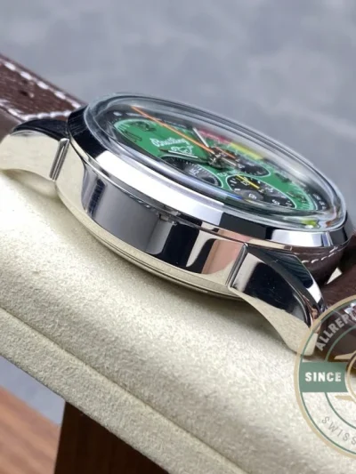 Replica Breitling Top Time Green Dial 41 mm AB01762A1L1X1 - Swiss Movement Replica Watch
