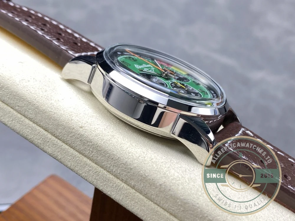 Replica Breitling Top Time Green Dial 41 mm AB01762A1L1X1 - Swiss Movement Replica Watch