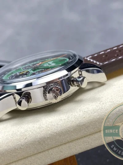 Replica Breitling Top Time Green Dial 41 mm AB01762A1L1X1 - Budget Luxury Replica Watch