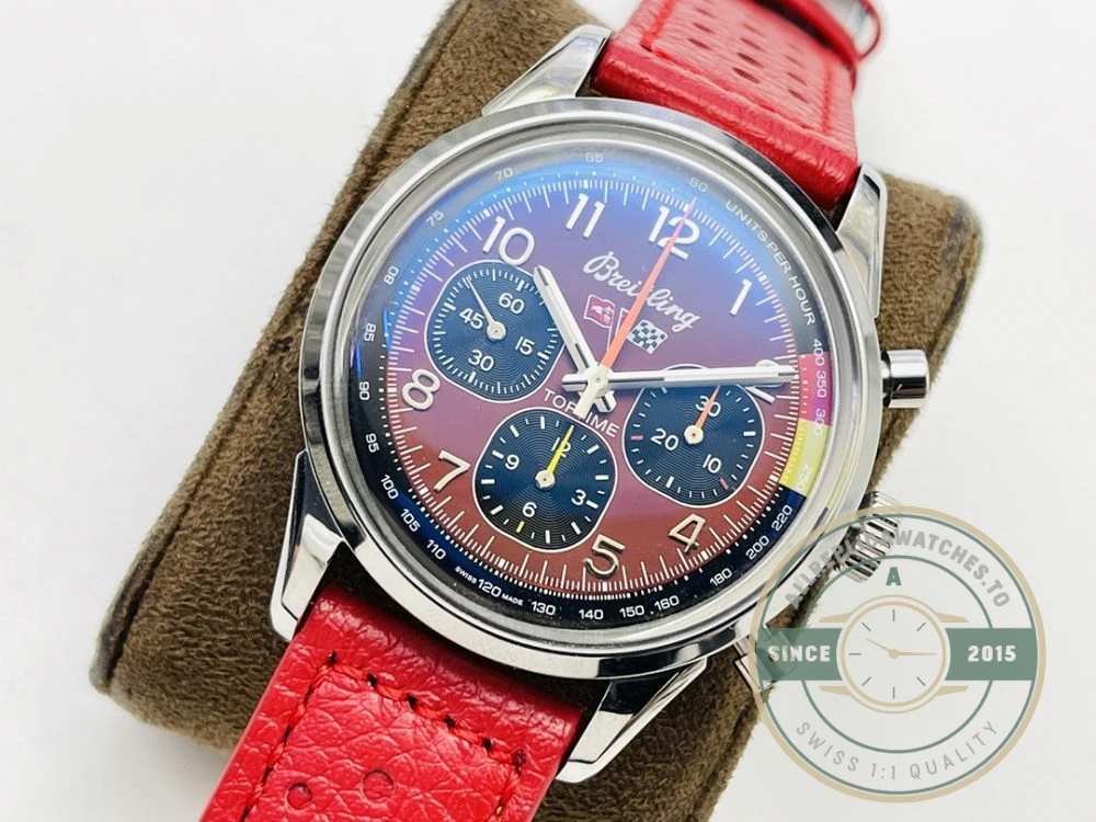 Replica Breitling Top Time Red Dial 41 mm AB01761A1K1X1 - Factory Super Clone Watch