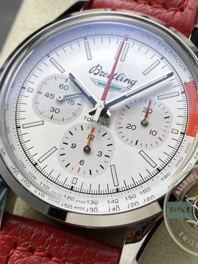 Replica Breitling Top Time White Dial 41 mm AB01766A1A1X1 - Best Quality Replica Watch