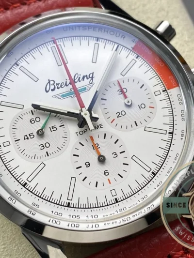 Replica Breitling Top Time White Dial 41 mm AB01766A1A1X1 - Factory Super Clone Watch