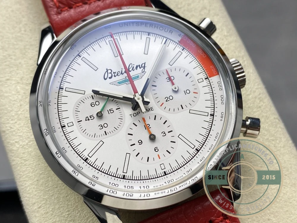 Replica Breitling Top Time White Dial 41 mm AB01766A1A1X1 - Factory Super Clone Watch