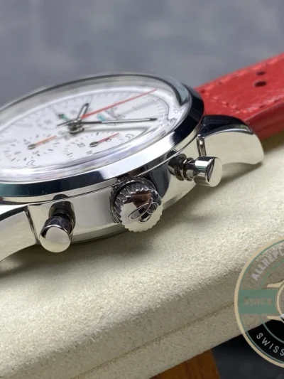 Replica Breitling Top Time White Dial 41 mm AB01766A1A1X1 - Top-Tier Swiss Replica Watch