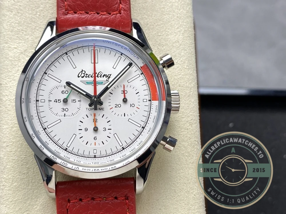 Replica Breitling Top Time White Dial 41 mm AB01766A1A1X1 - 1:1 Swiss Replica Watch