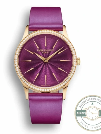 Replica Calatrava 4997/200R-001 Patek Philippe Ladies Calatrava Joaillerie 35 mm, Rose gold - Premium Super Clone Watch