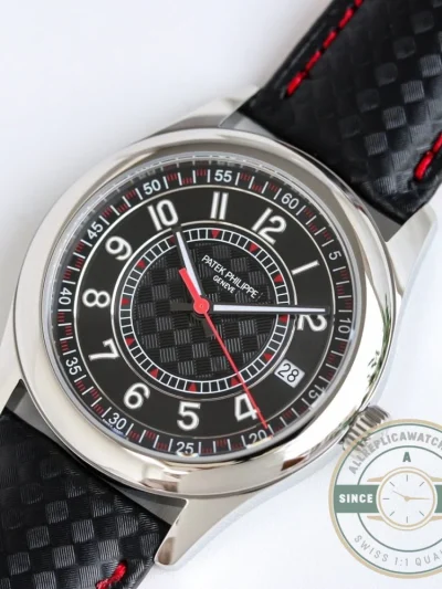 Replica Calatrava 6007G-010 Patek Philippe DATE, SWEEP SECONDS. 40 mm, White gold - Top-Tier Swiss Replica Watch