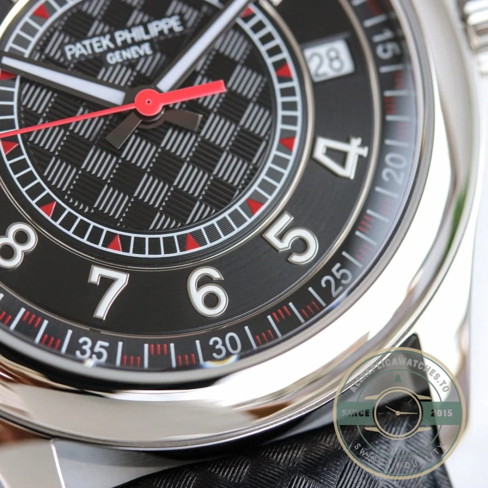 Replica Calatrava 6007G-010 Patek Philippe DATE, SWEEP SECONDS. 40 mm, White gold - Budget Luxury Replica Watch