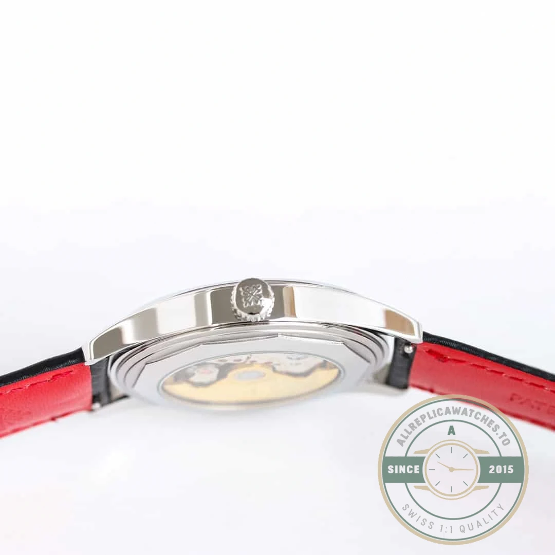 Replica Calatrava 6007G-010 Patek Philippe DATE, SWEEP SECONDS. 40 mm, White gold - Affordable Super Clone Watch