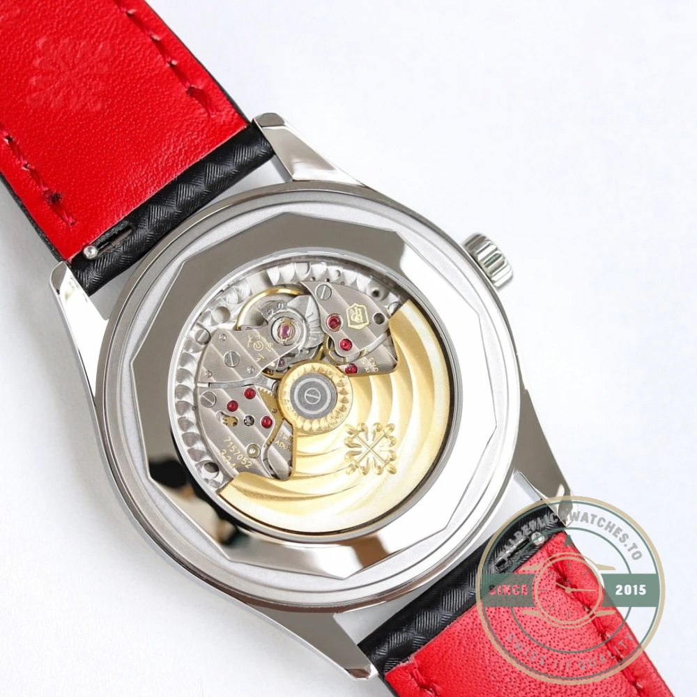 Replica Calatrava 6007G-010 Patek Philippe DATE, SWEEP SECONDS. 40 mm, White gold - Swiss-Made Clone Watch