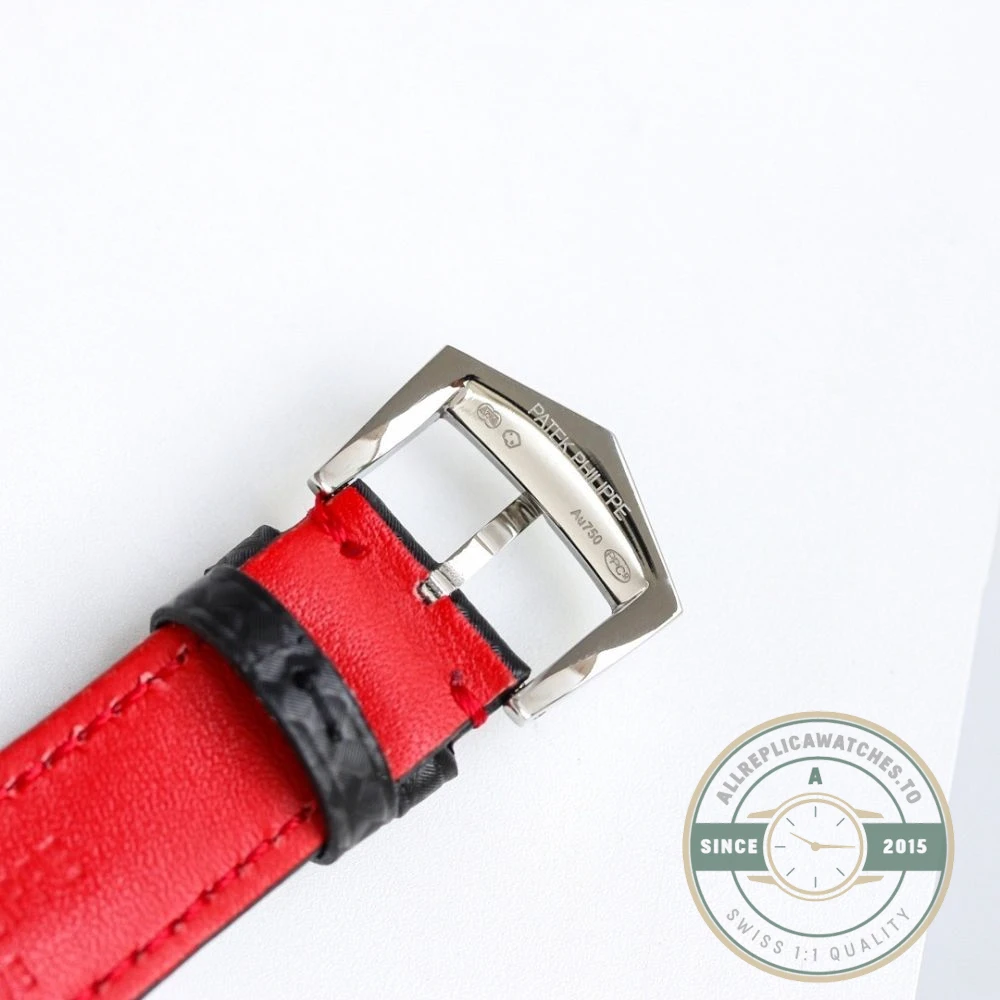Replica Calatrava 6007G-010 Patek Philippe DATE, SWEEP SECONDS. 40 mm, White gold - High-Grade Replica Watch