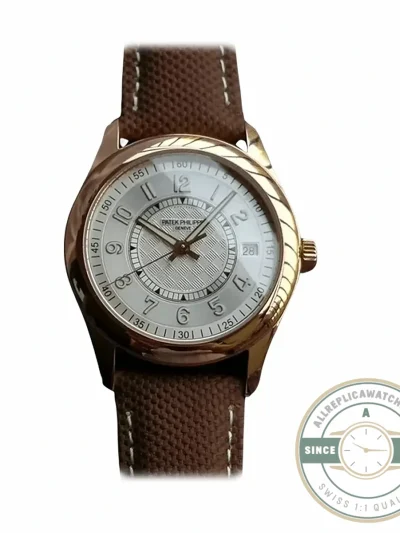 Replica Calatrava 6007G-011 Patek Philippe DATE, SWEEP SECONDS. 40 mm, White Dial - Top-Tier Swiss Replica Watch