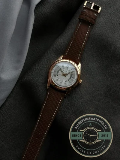Replica Calatrava 6007G-011 Patek Philippe DATE, SWEEP SECONDS. 40 mm, White Dial - Budget Luxury Replica Watch