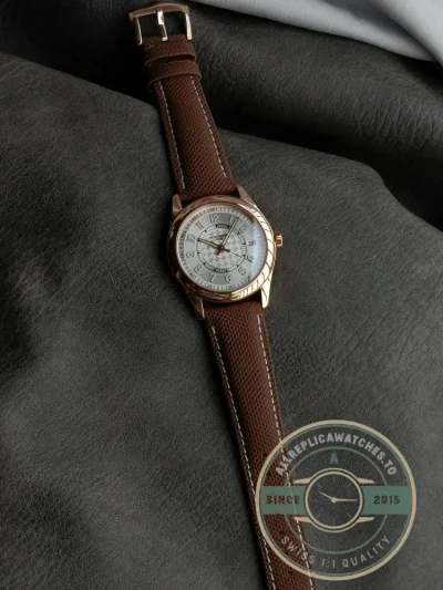 Replica Calatrava 6007G-011 Patek Philippe DATE, SWEEP SECONDS. 40 mm, White Dial - Budget Luxury Replica Watch