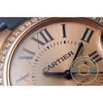 Guilloche under the blue lacquer throws a radiating pattern that moves with the light