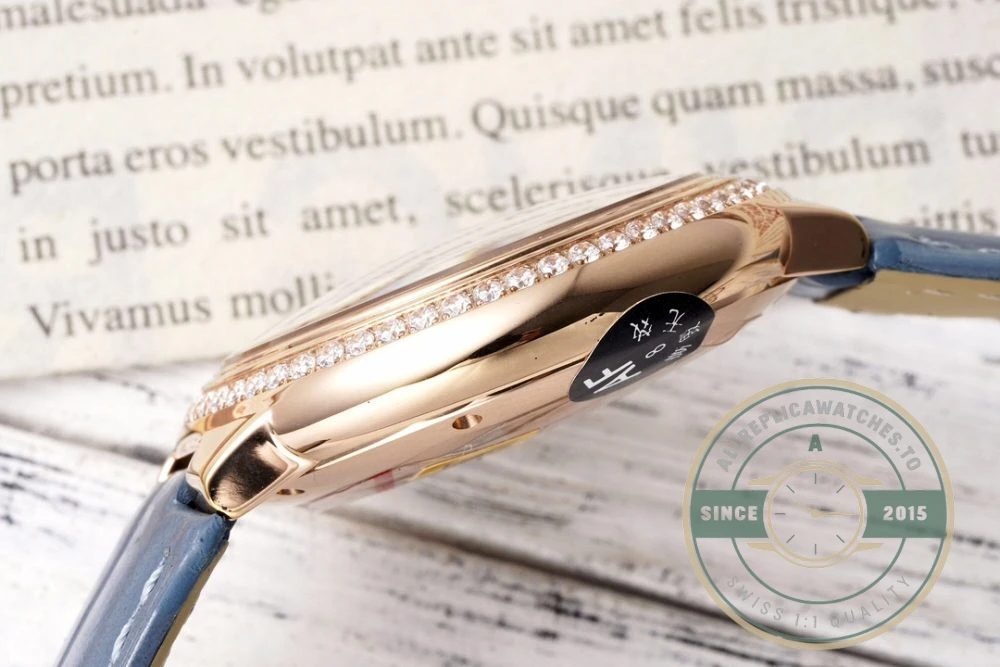 Replica Cartier Ballon Bleu Blue Strap WJBB0076 - Factory Super Clone Watch
