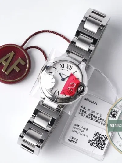Replica Cartier Ballon Bleu de Cartier 28 mm series WSBB0067 - Affordable Super Clone Watch