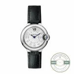 Replica Cartier Ballon Bleu de Cartier Leather Strap W4BB0009 - Swiss-Made Clone Watch