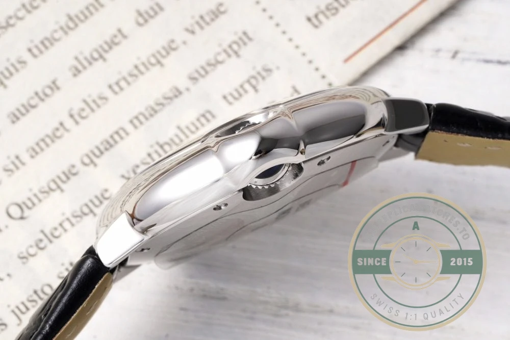 Replica Cartier Ballon Bleu de Cartier Leather Strap W4BB0009 - Best Quality Replica Watch