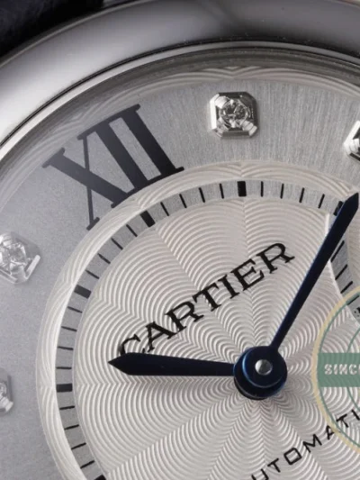 Replica Cartier Ballon Bleu de Cartier Leather Strap W4BB0009 - 1:1 Swiss Replica Watch
