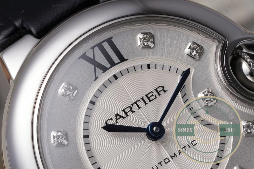 Replica Cartier Ballon Bleu de Cartier Leather Strap W4BB0009 - 1:1 Swiss Replica Watch
