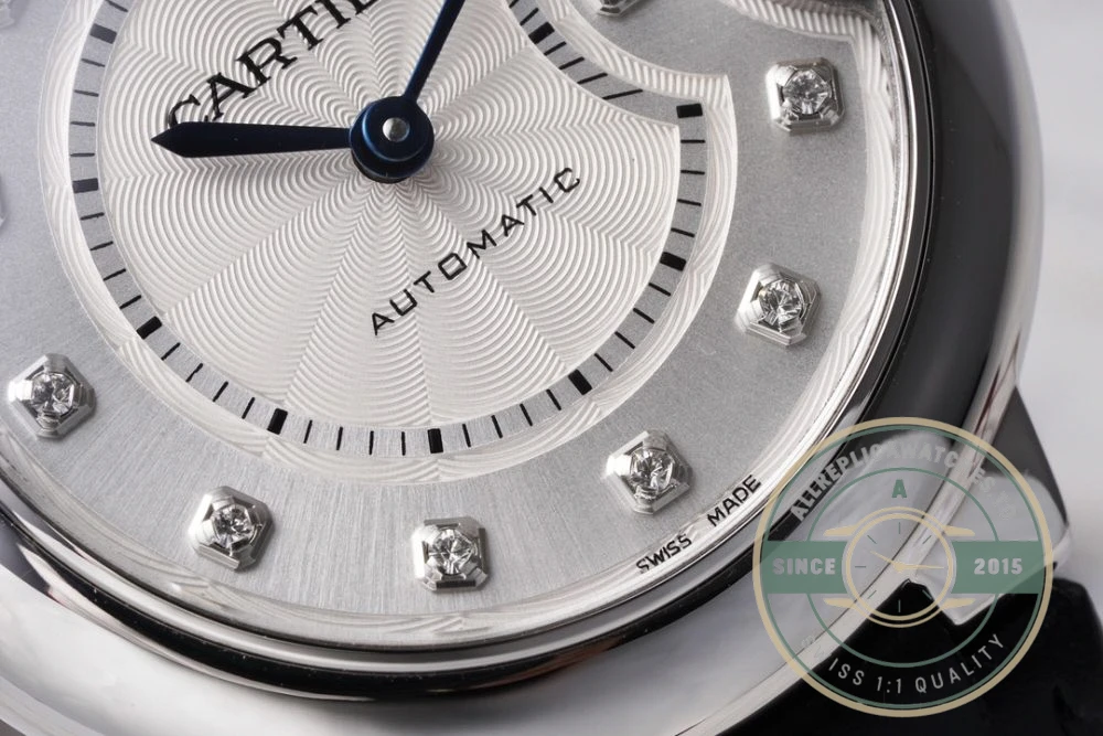 Replica Cartier Ballon Bleu de Cartier Leather Strap W4BB0009 - Factory Super Clone Watch