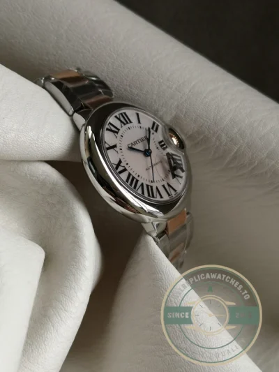 Replica Cartier Ballon Bleu de Cartier Men Stainless Steel W6920070 - Swiss-Made Clone Watch