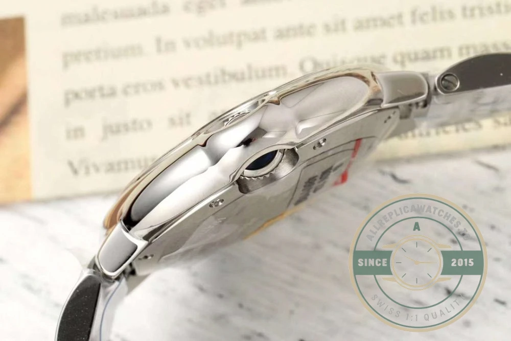 Replica Cartier Ballon Bleu de Cartier Pink Steel Series WSBB0068 - Swiss-Made Clone Watch