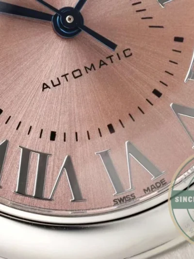 Replica Cartier Ballon Bleu de Cartier Pink Steel Series WSBB0068 - Premium Super Clone Watch