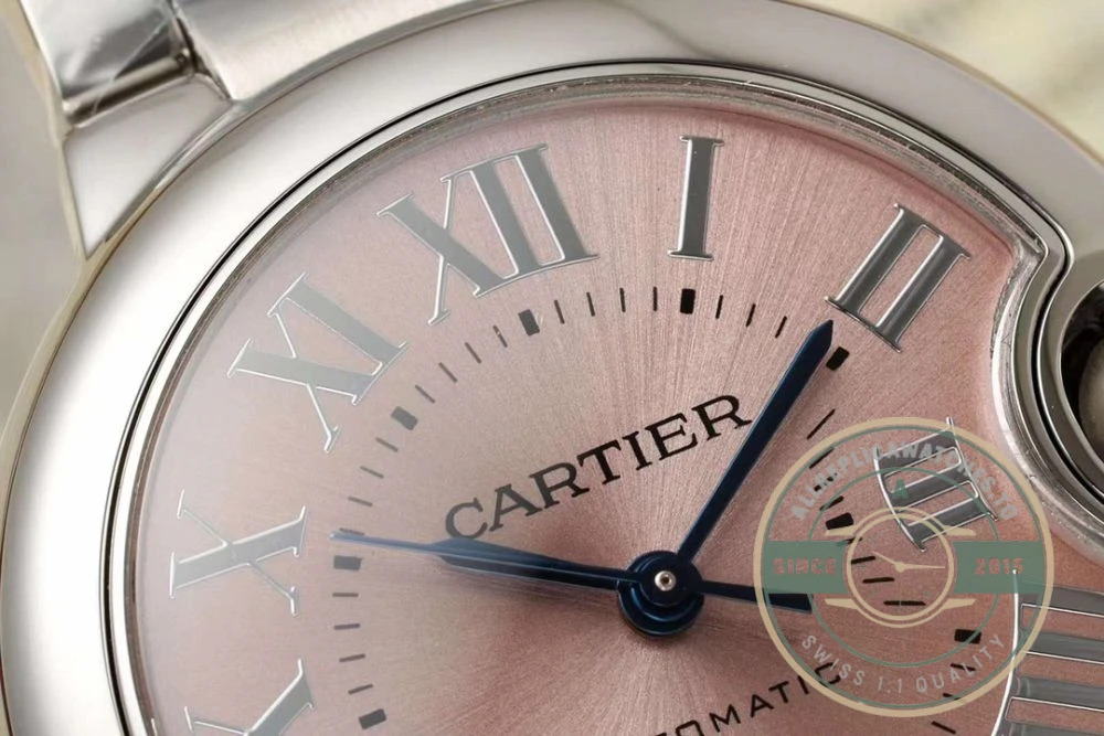 Replica Cartier Ballon Bleu de Cartier Pink Steel Series WSBB0068 - Luxury Replica Watch