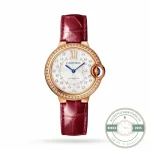 Replica Cartier Ballon Bleu de Cartier Red Strap WJBB0080 - Top-Tier Swiss Replica Watch