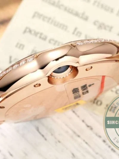 Replica Cartier Ballon Bleu de Cartier Red Strap WJBB0080 - Swiss Movement Replica Watch