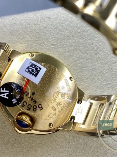 Replica Cartier Ballon Bleu de Cartier Rose Gold W69001Z2 - Premium Super Clone Watch