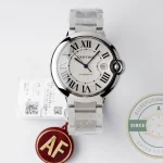 Replica Cartier Ballon Bleu de Cartier Silver Stainless Steel Series W69012Z4 - Budget Luxury Replica Watch