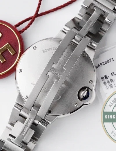 Replica Cartier Ballon Bleu de Cartier Women Silver 33 mm WSBB0044 - Luxury Replica Watch