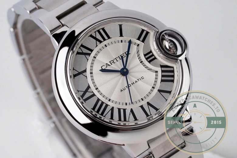Replica Cartier Ballon Bleu de Cartier Women Silver 33 mm WSBB0044 - Top-Tier Swiss Replica Watch