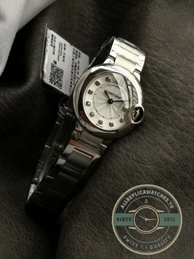 Replica Cartier Ballon Bleu de Cartier Women Steel WE902073 - Best Quality Replica Watch