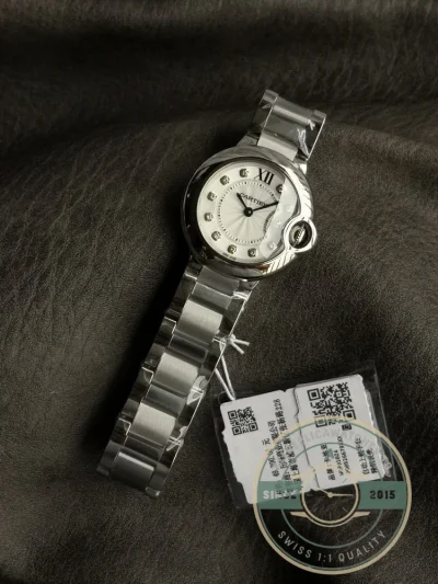 Replica Cartier Ballon Bleu de Cartier Women Steel WE902073 - Luxury Replica Watch