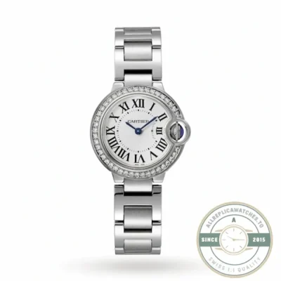 Replica Cartier Ballon Bleu Women Silver Steel W4BB0016 - High-Grade Replica Watch