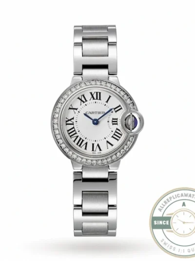Replica Cartier Ballon Bleu Women Silver Steel W4BB0016 - High-Grade Replica Watch