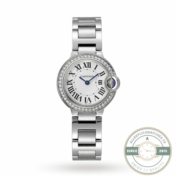 Replica Cartier Ballon Bleu Women Silver Steel W4BB0016 - High-Grade Replica Watch