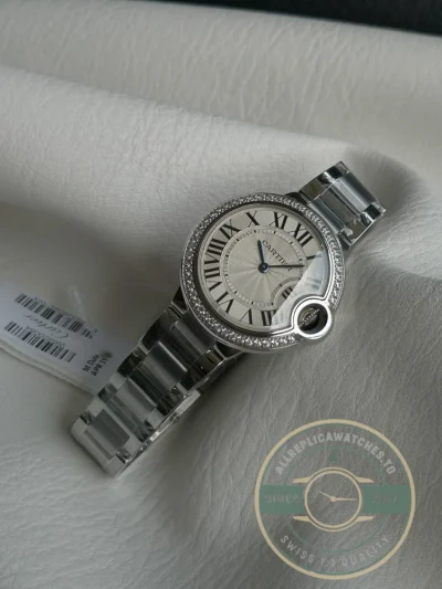 Replica Cartier Ballon Bleu Women Silver Steel W4BB0016 - Best Quality Replica Watch