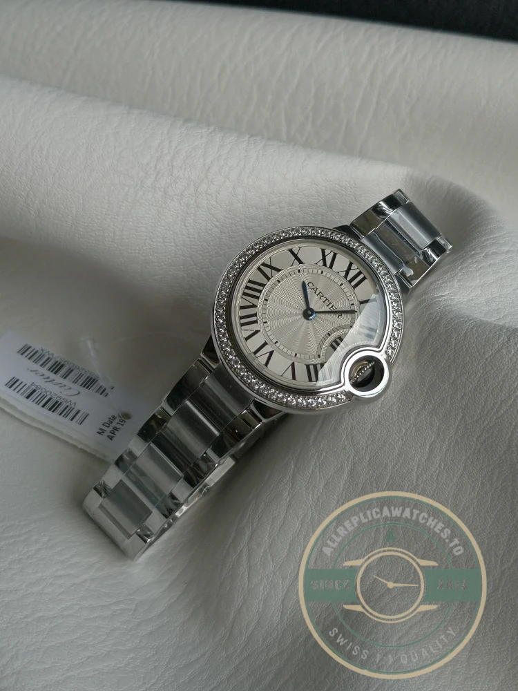 Replica Cartier Ballon Bleu Women Silver Steel W4BB0016 - Best Quality Replica Watch