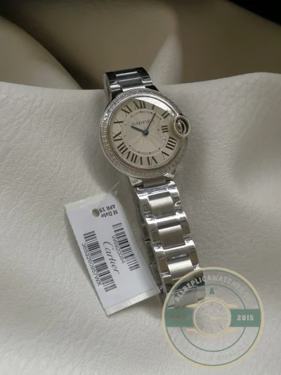 Replica Cartier Ballon Bleu Women Silver Steel W4BB0016 - Affordable Super Clone Watch