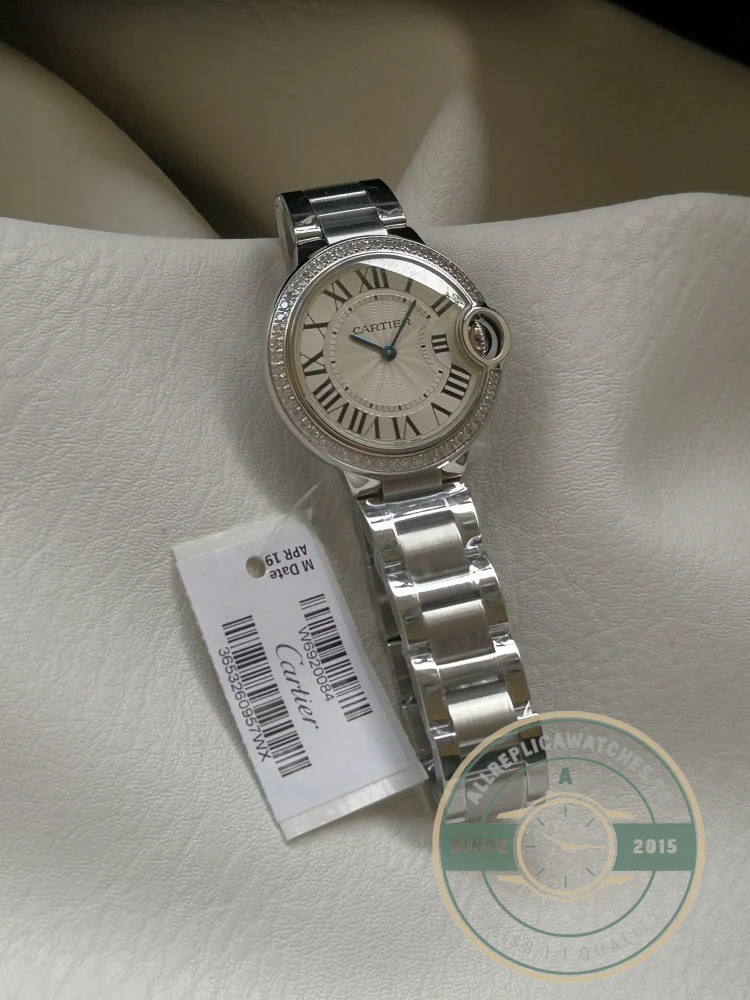 Replica Cartier Ballon Bleu Women Silver Steel W4BB0016 - Affordable Super Clone Watch