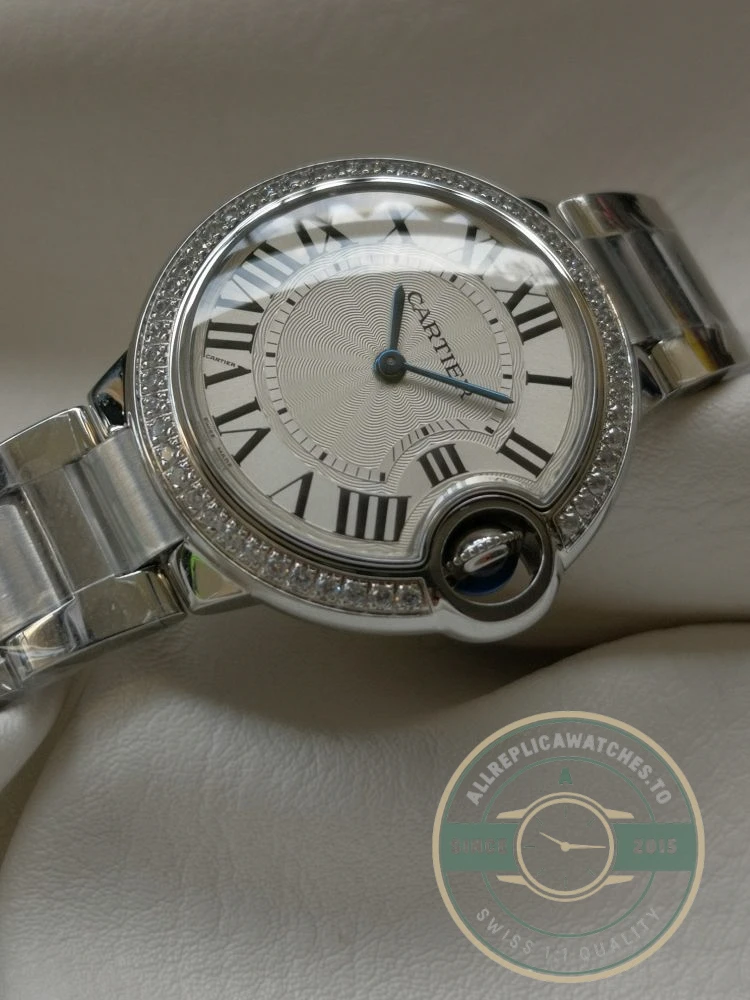 Replica Cartier Ballon Bleu Women Silver Steel W4BB0016 - Top-Tier Swiss Replica Watch