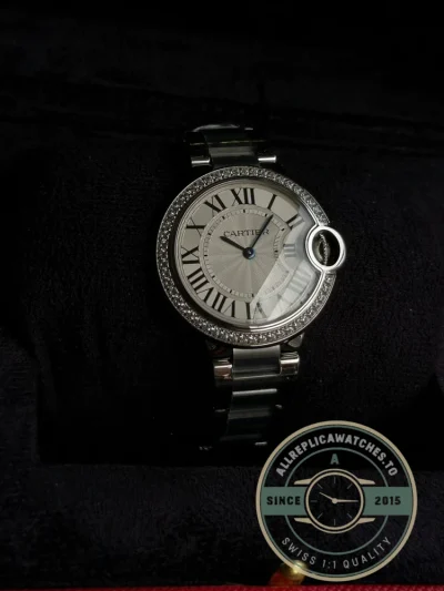 Replica Cartier Ballon Bleu Women Silver Steel W4BB0016 - Factory Super Clone Watch