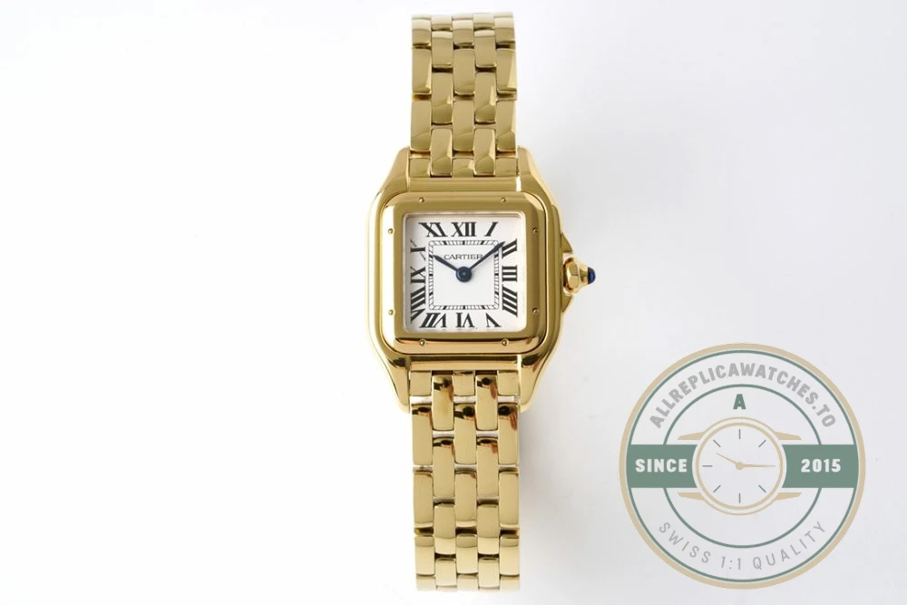 Replica Cartier Panthère de Cartier Gold 22 x 30 mm WGPN0038 - Budget Luxury Replica Watch