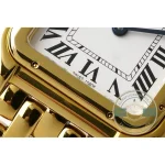 Bolder Roman numerals at the cardinal hours than on the petite case