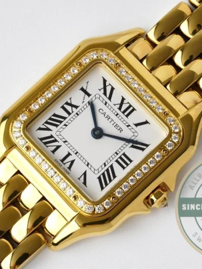 Replica Cartier Panthère de Cartier Gold 27 x 37 mm WJPN0015 - Budget Luxury Replica Watch